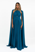 Abito Lungo in Chiffon Stile Impero - Musani