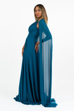 Abito Lungo in Chiffon Stile Impero - Musani