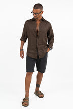 Bermuda in Denim Nero – Roy Roger's