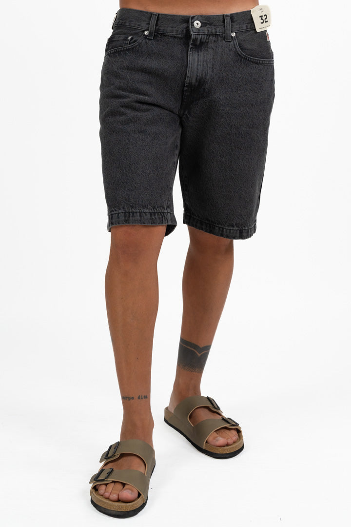 Bermuda in Denim Nero – Roy Roger's