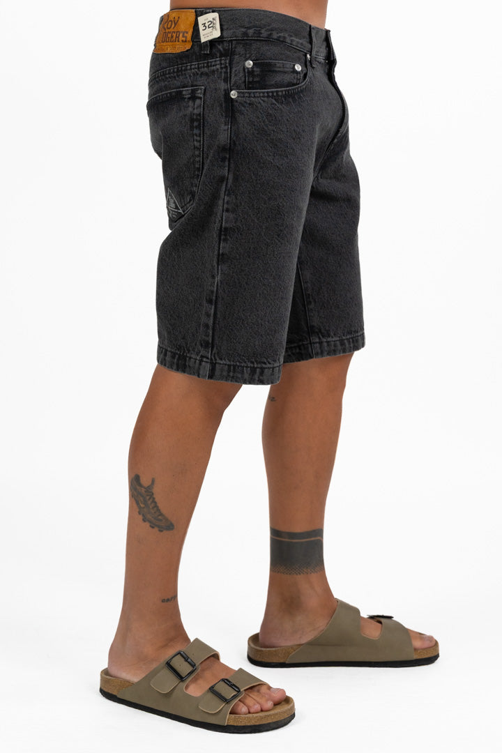 Bermuda in Denim Nero – Roy Roger's
