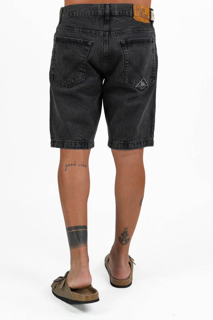 Bermuda in Denim Nero – Roy Roger's