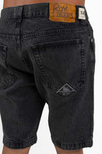 Bermuda in Denim Nero – Roy Roger's