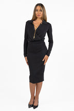 Vestito Midi in Maglia - Elisabetta Franchi