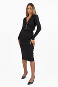 Vestito Midi in Maglia - Elisabetta Franchi