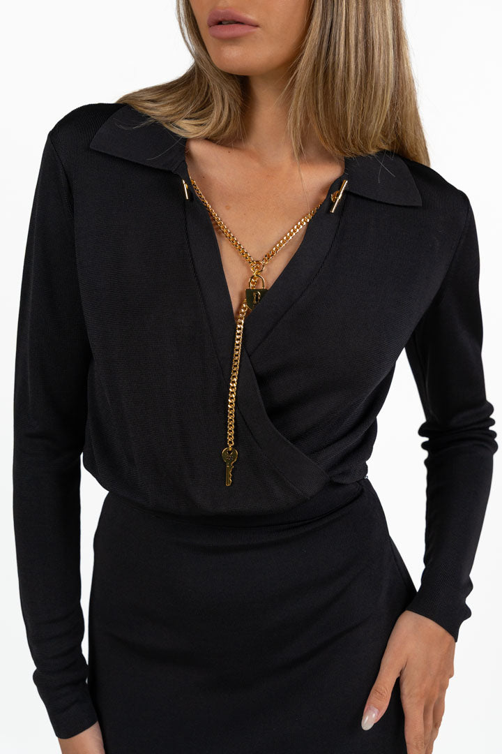 Vestito Midi in Maglia - Elisabetta Franchi