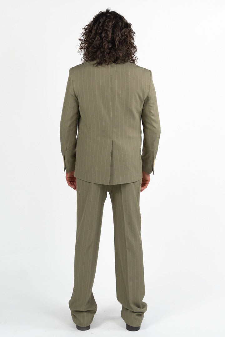 Completo over con giacca doppio petto gessato - Berti Mode Collection