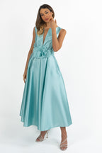 Abito midi azzurro - Berti Mode Collection