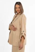 Giacca monopetto beige - Marina Rinaldi