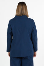 Giacca Asimmetrica Strutturata  Blu Navy - Jurere