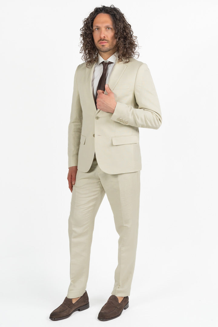 Completo beige misto lino - Antony Morato