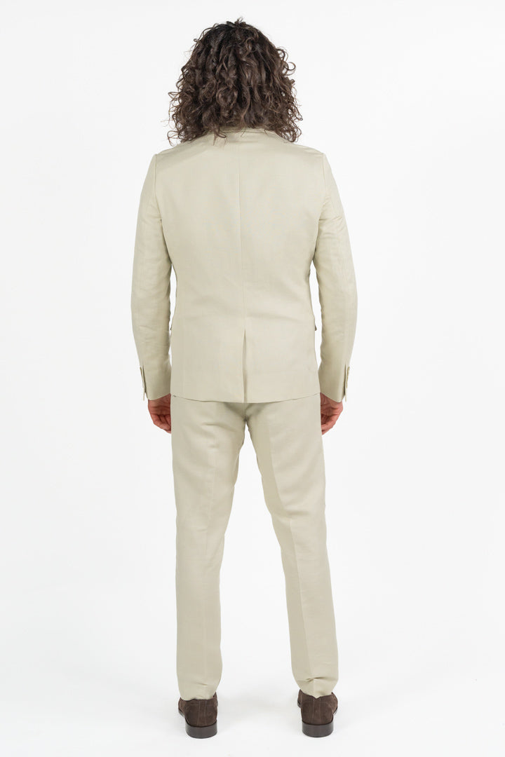 Completo beige misto lino - Antony Morato