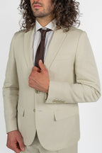 Completo beige misto lino - Antony Morato