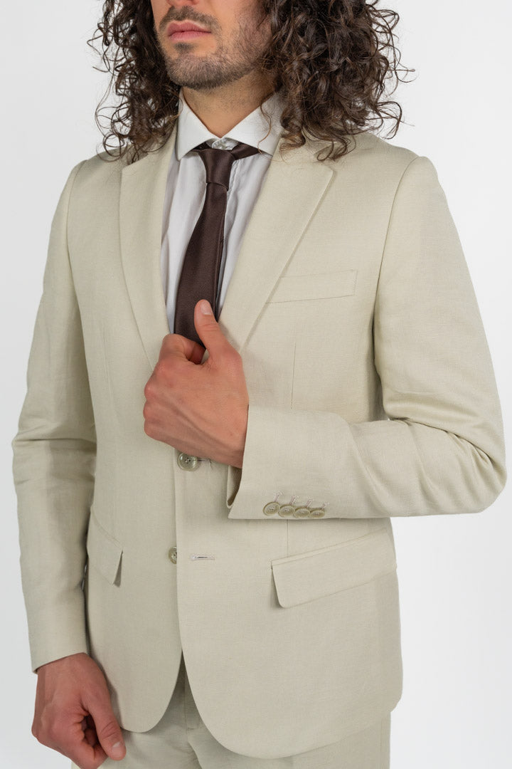 Completo beige misto lino - Antony Morato