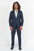 Completo blu misto lino - Antony Morato