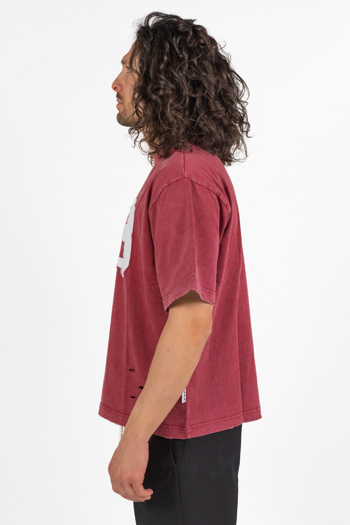 T-shirt Vintage  Bordeaux - Berna