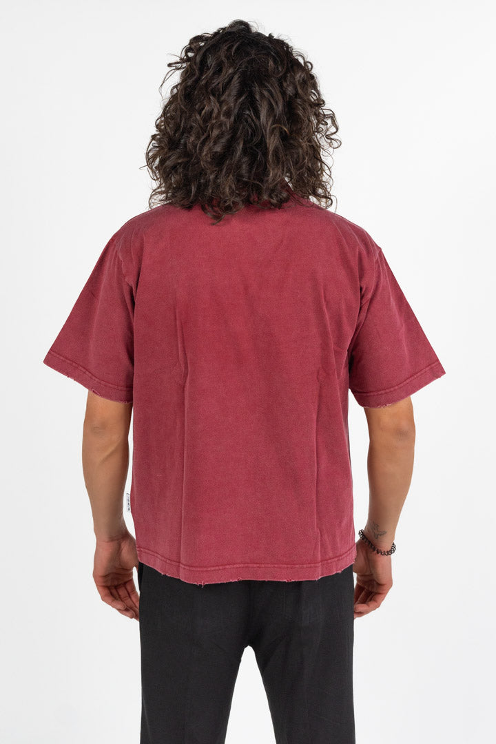 T-shirt Vintage  Bordeaux - Berna