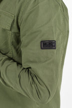 Overshirt in Cotone verde militare  – Barbour