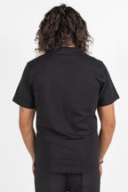 T-Shirt  in cotone nero - Barbour