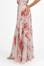 Gonna lunga con stampa floreale - Hanita