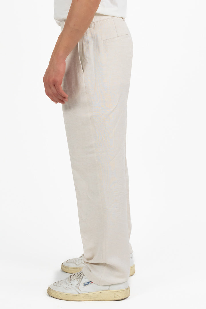 Pantalone in Lino Beige Chiaro - Antony Morato