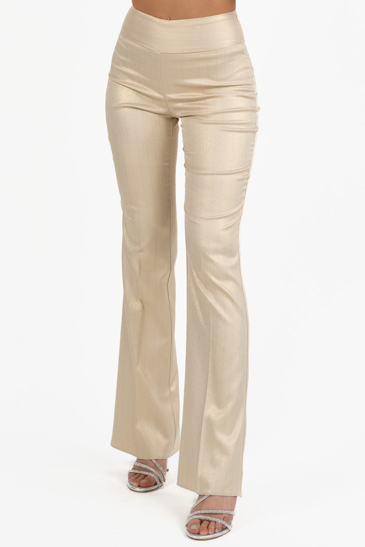 Completo Sartoriale Tailleur in Tessuto Lurex Champagne - Rinascimento