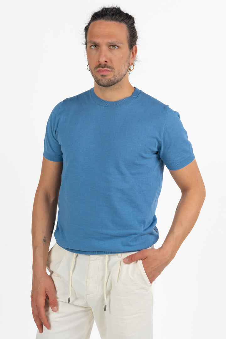 T-shirt in filo di cotone carta da zucchero - At.p.co