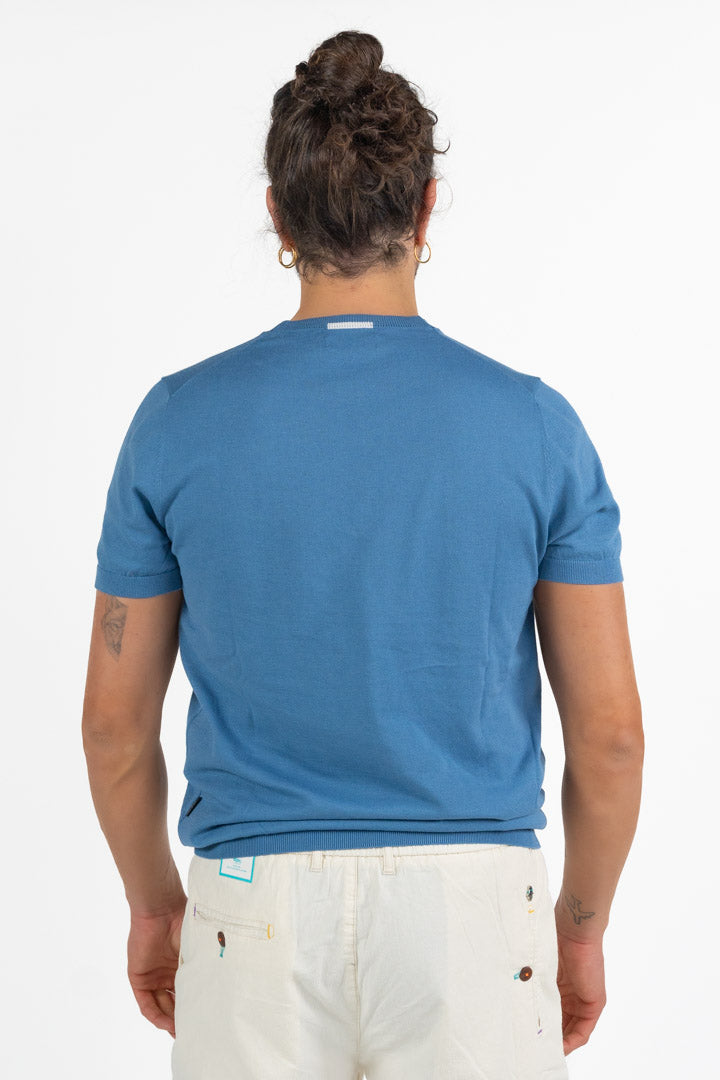 T-shirt in filo di cotone carta da zucchero - At.p.co