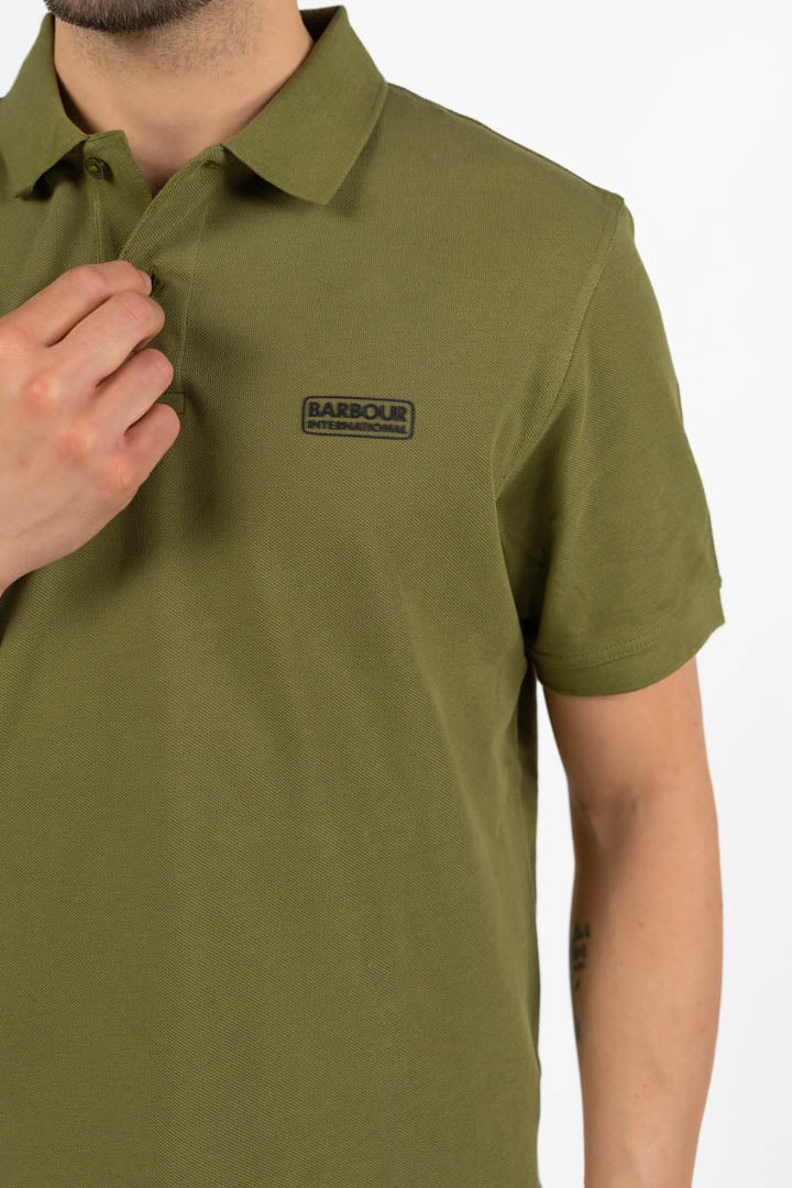 Polo verde oliva - Barbour