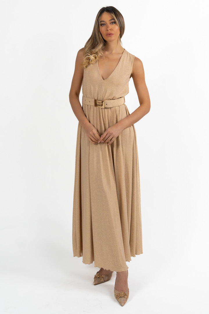 Abito in lurex oro - Gaudì