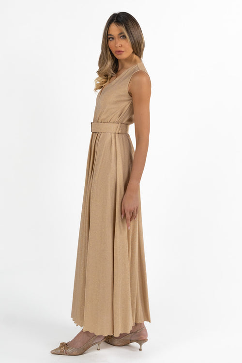 Abito in lurex oro - Gaudì