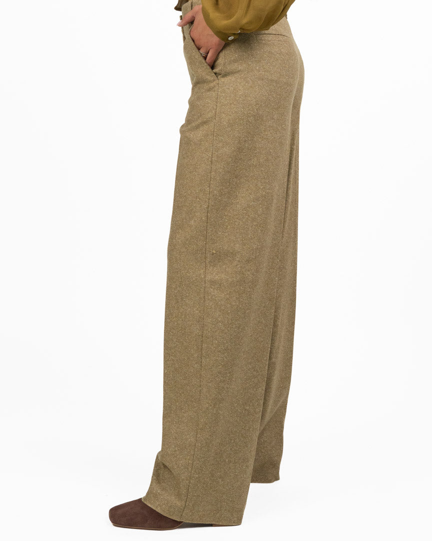 Pantaloni Palazzo in Tweed - Marella
