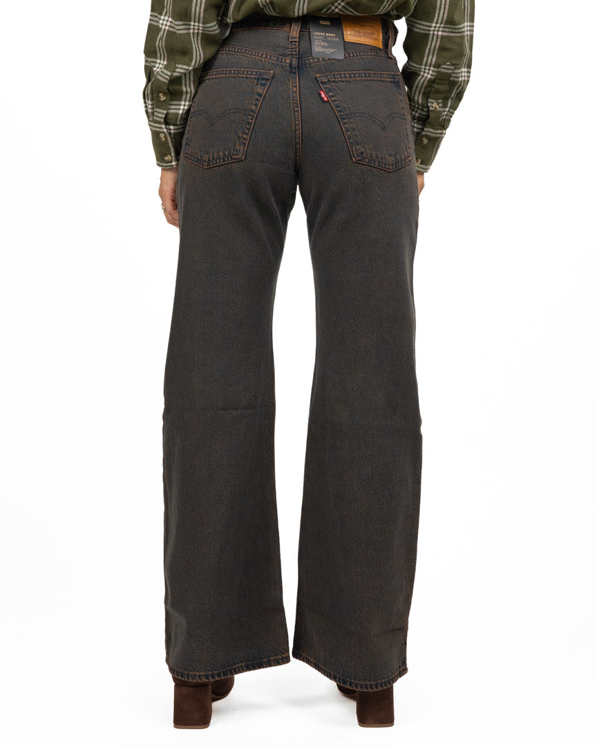 Jeans Loose Boot Cut Marrone - Levi's