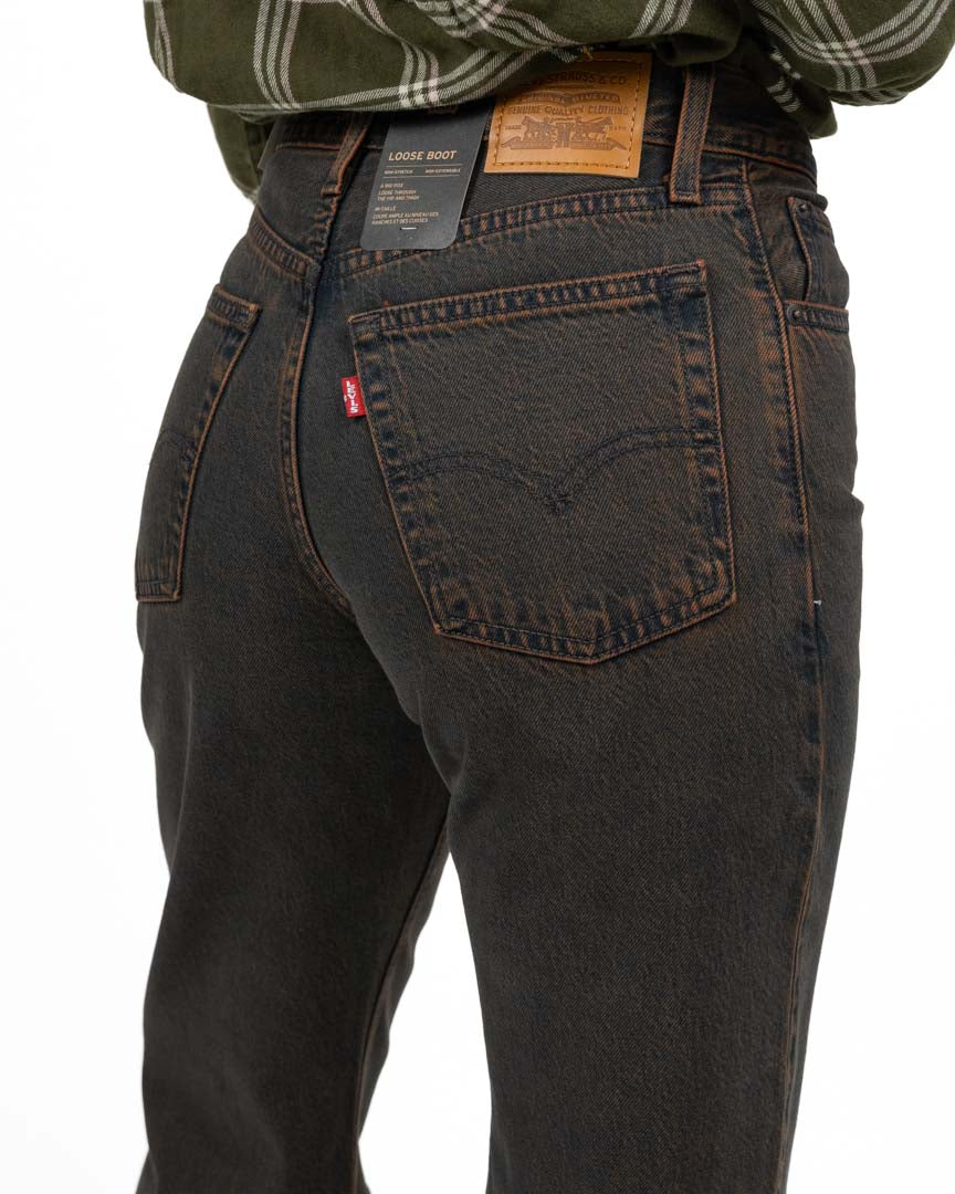 Jeans Loose Boot Cut Marrone - Levi's