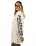 Gilet Lungo in Maglia con Frange - Have One