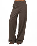 Pantaloni Wide Leg con Dettaglio Fibbia - ELEH