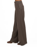 Pantaloni Wide Leg con Dettaglio Fibbia - ELEH