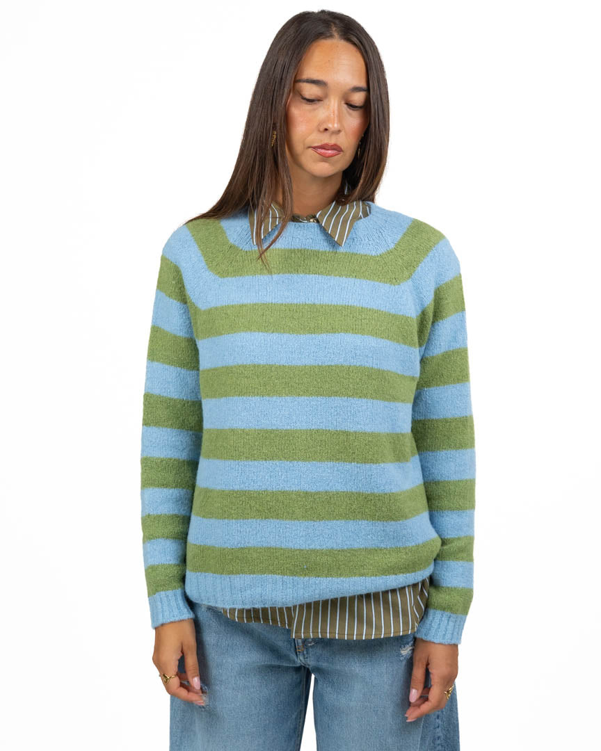 Maglione a Righe in Misto Lana - Weekend Max Mara