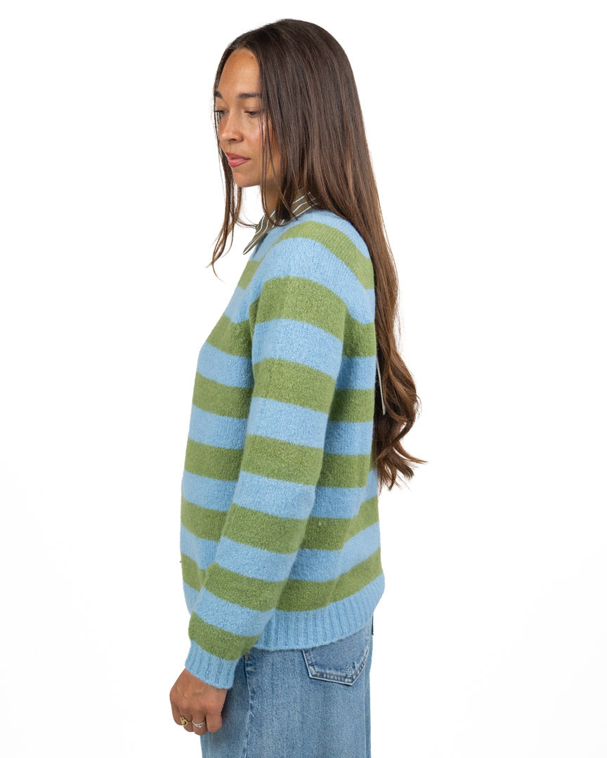 Maglione a Righe in Misto Lana - Weekend Max Mara