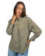 Camicia a Righe Color Olio - Have One