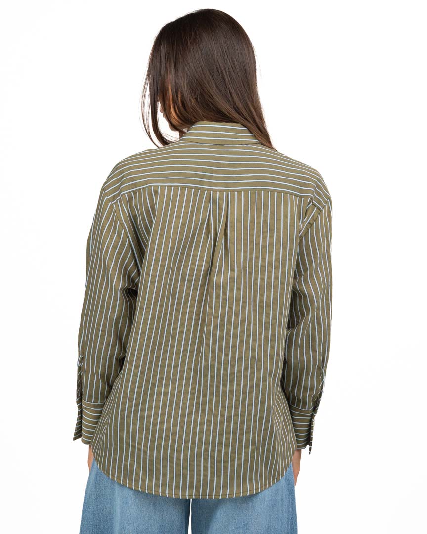 Camicia a Righe Color Olio - Have One