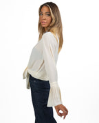 Camicia Bianca con Borchie sul Colletto - Souvenir