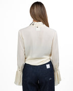 Camicia Bianca con Borchie sul Colletto - Souvenir