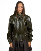Bomber in Ecopelle Effetto Vintage - Have One