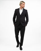 Completo Nero Regular Fit con Gilet - Antony Morato