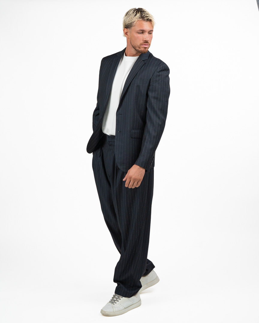 Completo Gessato Blu Over - Antony Morato