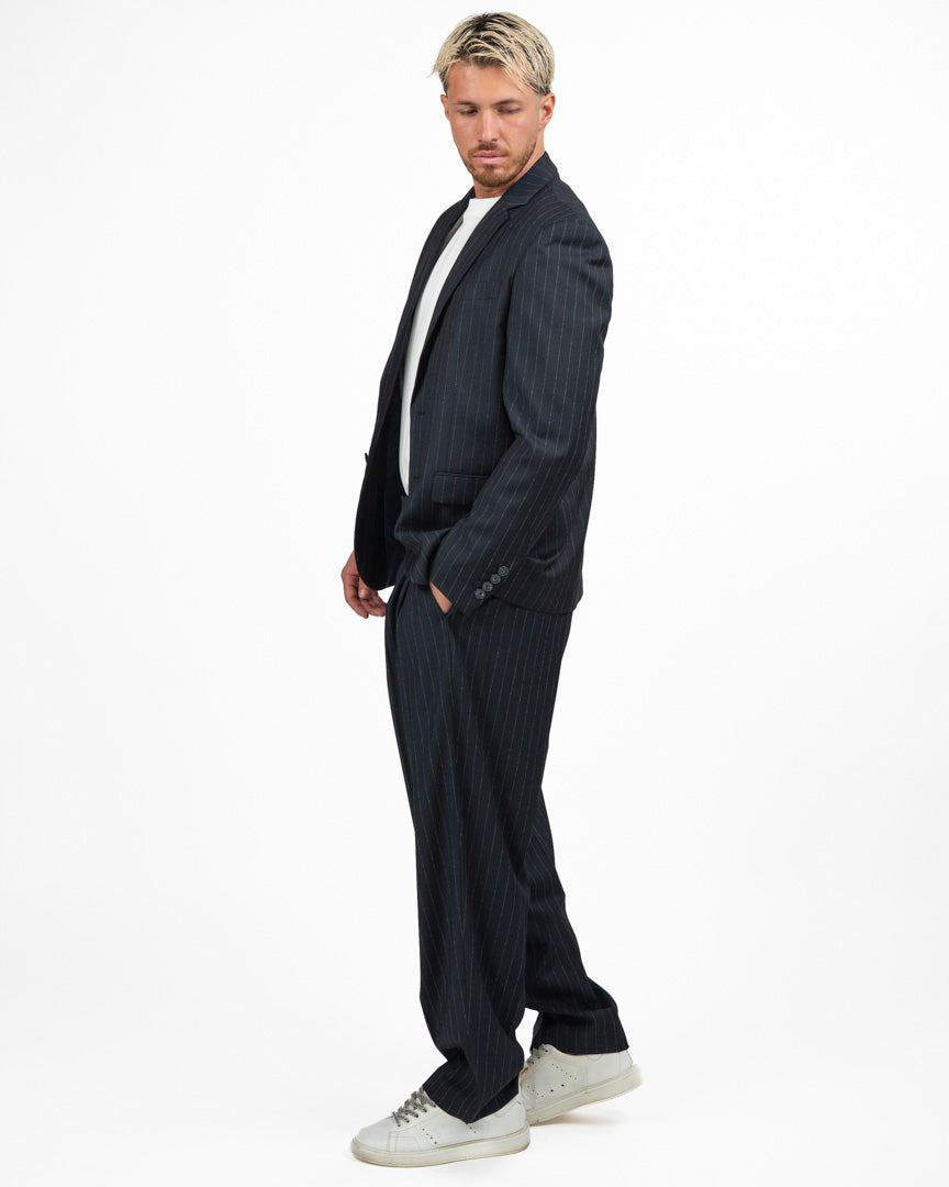 Completo Gessato Blu Over - Antony Morato