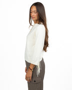 Maglia Girocollo con Frange - Emme Marella