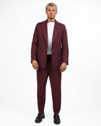 Abito Sartoriale Oversize Burgundy - Berna