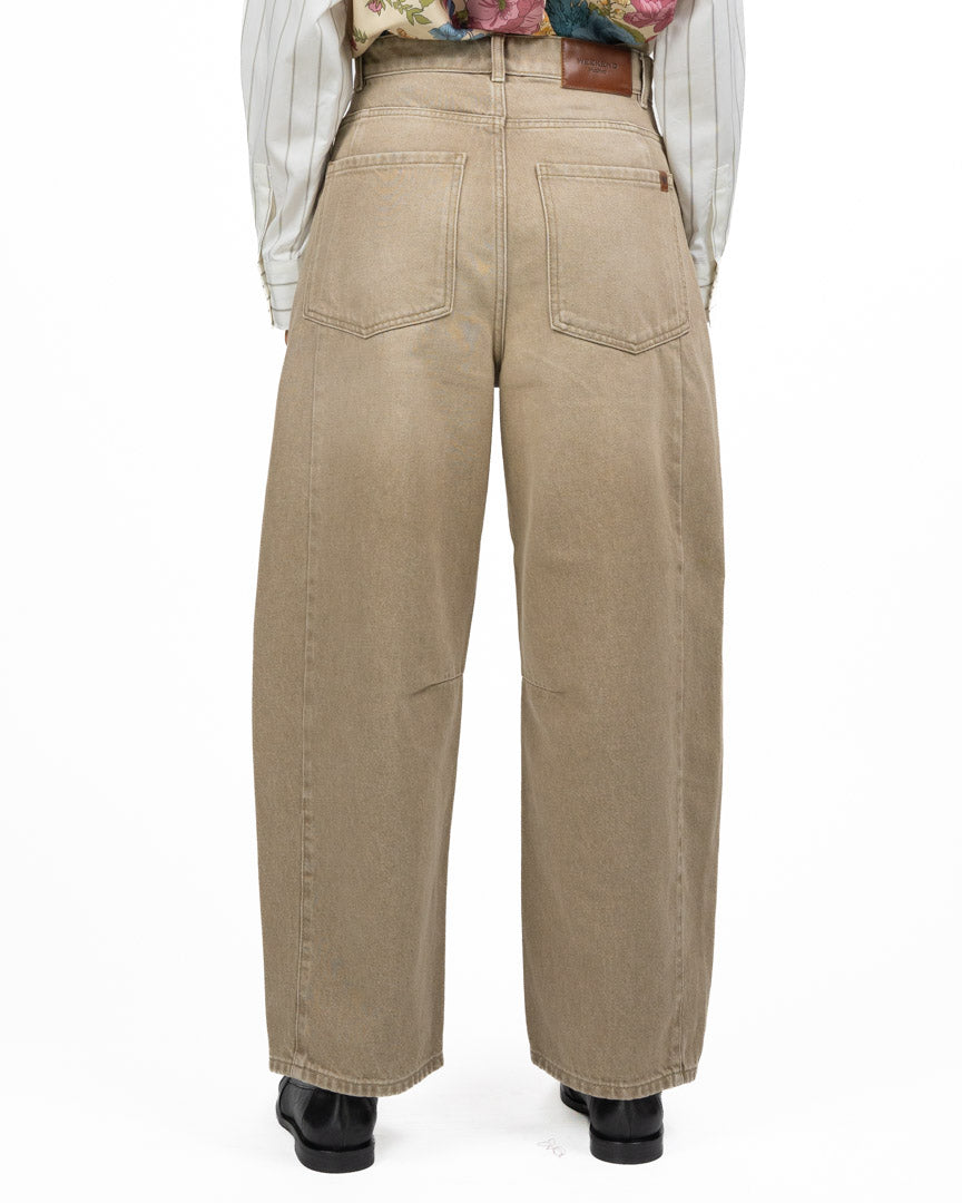 Jeans Wide-Leg In Denim Di Cotone - Weekend Max Mara